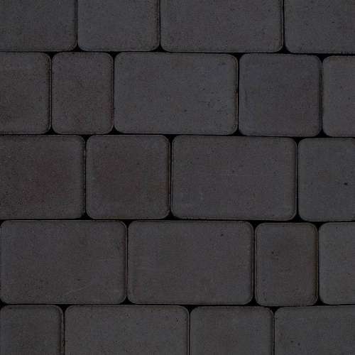 Плитка тротуарная «Старый город» (черная)