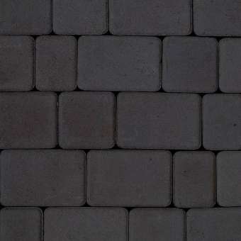 Плитка тротуарная «Старый город» (черная)