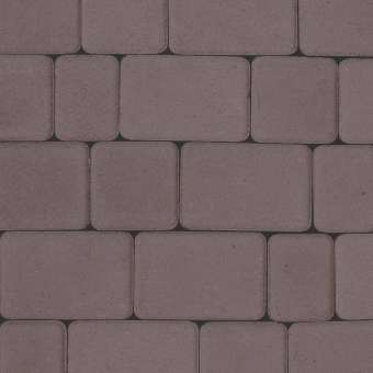 Плитка тротуарная «Старый город» (коричневая)
