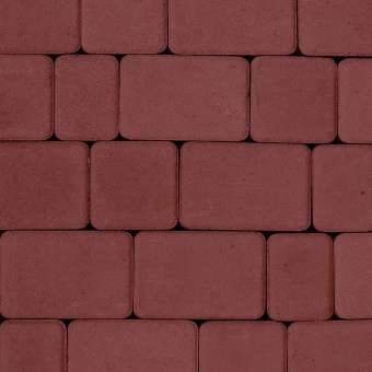 Плитка тротуарная «Старый город» (красная)