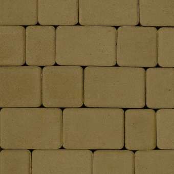 Плитка тротуарная «Старый город» (желтая)
