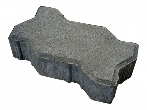 Тротуарная плитка «Волна» (серая)